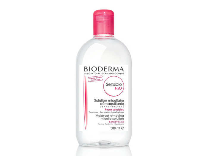 A micellar water that cleanses skin, removes makeup, and respects your skin