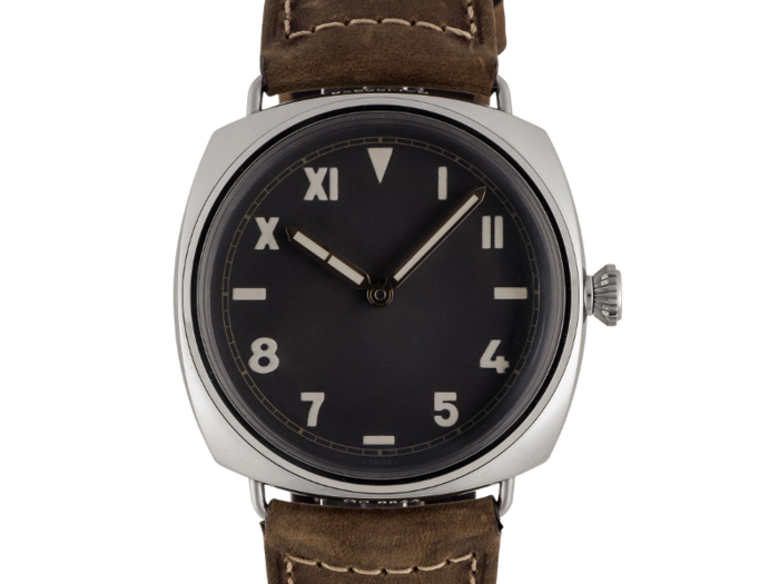 11. Panerai: Radiomir 3 Days, Ref Pam 00376 — Limited edition white gold wristwatch circa 2012