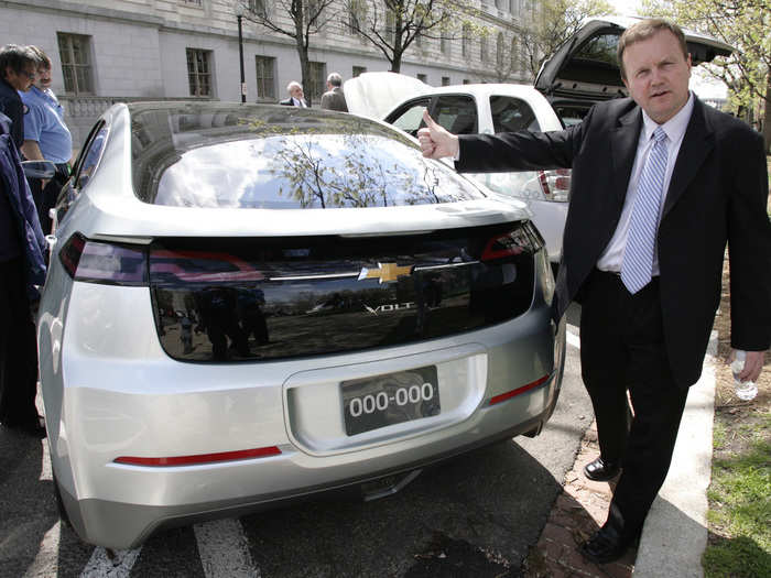 Former Chevy Volt leader and Fisker Automotive CEO Tony Posawatz.