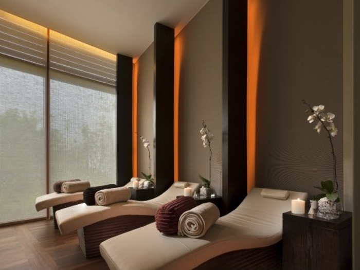 ... or the Auriga Spa at the Cappella Hotel on Singapore