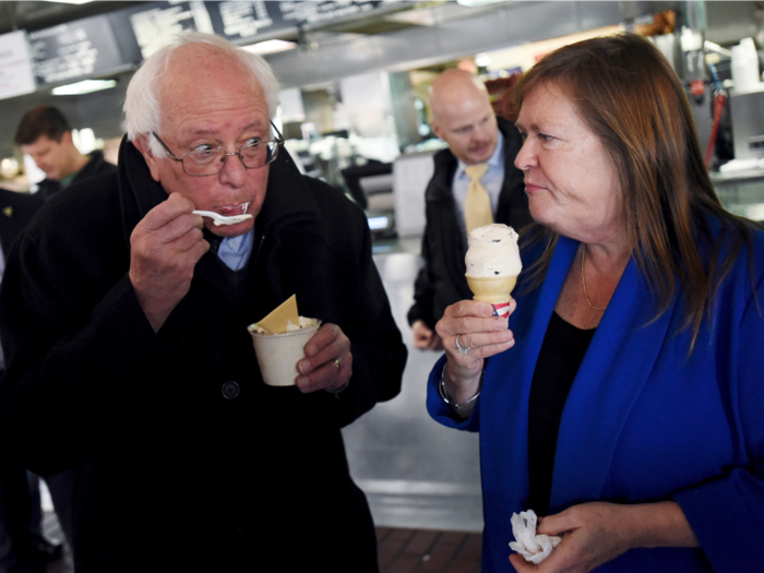 During the 2016 presidential election, Senator Bernie Sanders got so busy on the campaign trail that he often skipped lunch and ate a lot of late-night cheesecake slices.