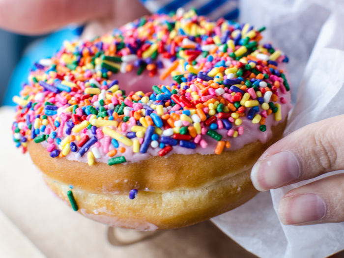 Massachusetts Senator Elizabeth Warren is a huge Dunkin Donuts fan. She says the pink Homer Simpson doughnut is her favorite.