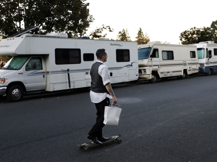 About 3% of San Jose residents live in mobile homes, vans, RVs, or on boats.