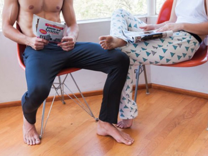 A pair of MeUndies Loungers