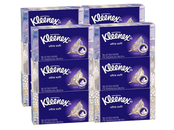 Soft & strong facial tissues