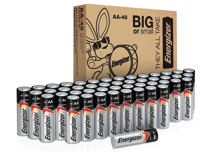 Alkaline AA batteries