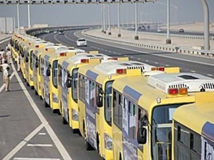 This would be the longest parade of buses anywhere in the world. The present record of a similar feat is held currently by Abu Dhabi of 390 buses.