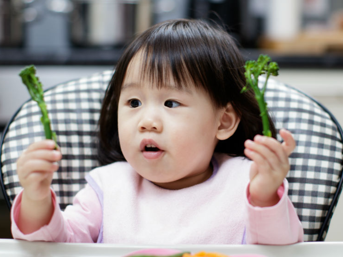 Broccoli and celery aren