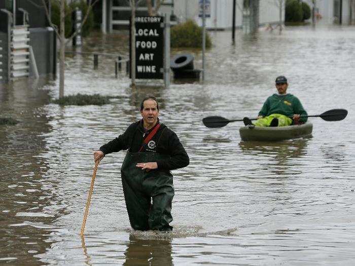 Wine country businesses are taking a big hit because of the disaster.