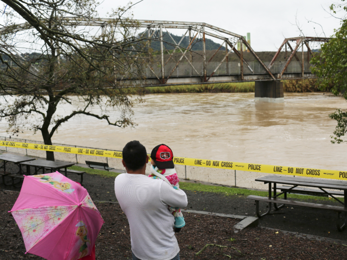 When the river overflows, it can shut down roads and bridges, cutting off access to some areas.