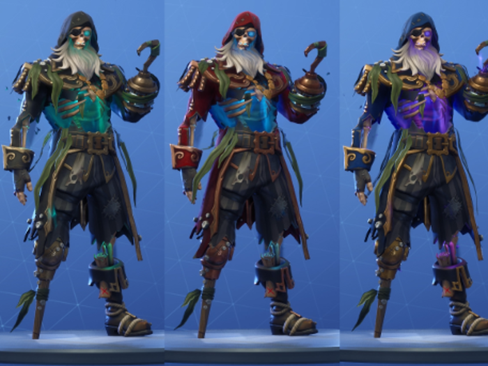 Blackheart Legendary Skin — Stage 4 to 8