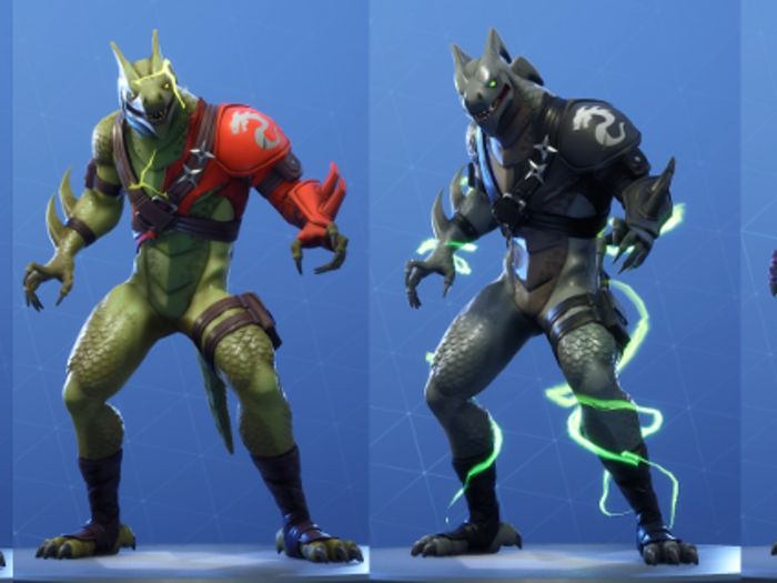 Hybrid Legendary Skin — Stages 3 and 4