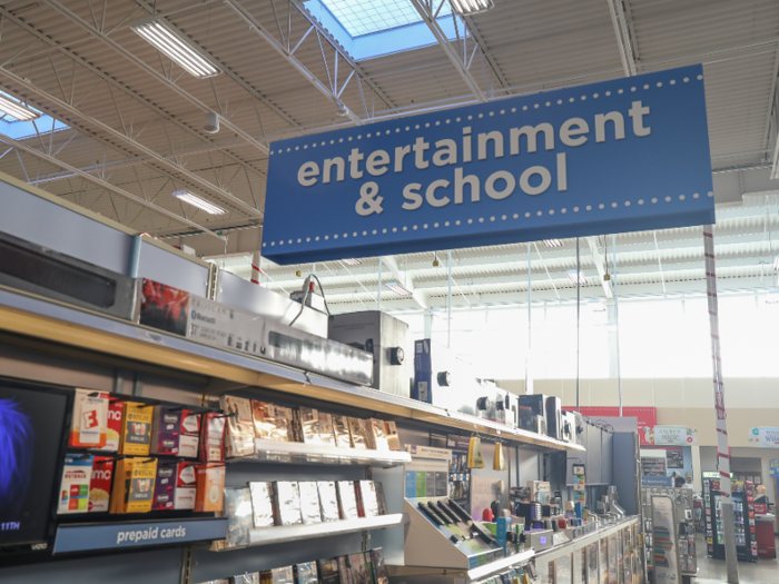 ... which means it had everything that the regular H-E-B grocery locations do, but with more categories like outdoor, electronics, toys, and clothes.