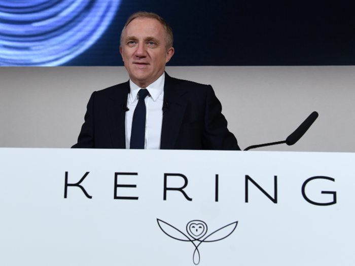 Pinault is the founder and CEO of French luxury brand Kering, which owns brands including Gucci and Yves St. Laurent. The billionaire also owns Christie