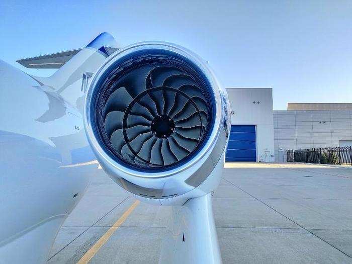 5. Custom engines: The HondaJet is powered by a pair of GE Honda HF120 turbofan engines that each produce 2,050 pounds of thrust.