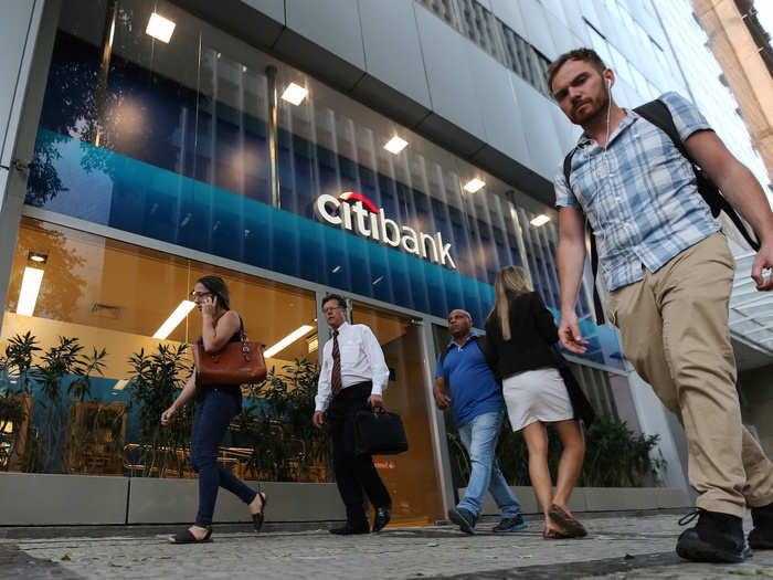 Citibank: a net 10% of Americans say the bank leans Republican.