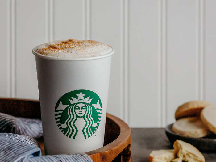 Starbucks: a net 23% of Americans say the coffee retailer leans Democratic.