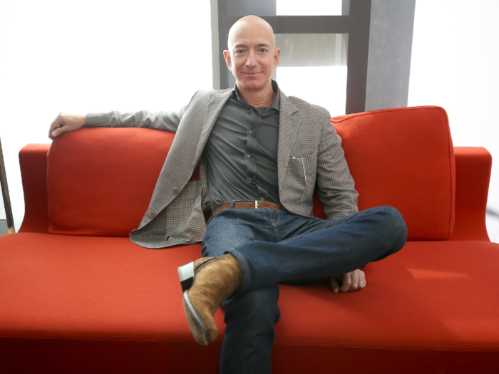 With a net worth of $136 billion, Bezos is the world