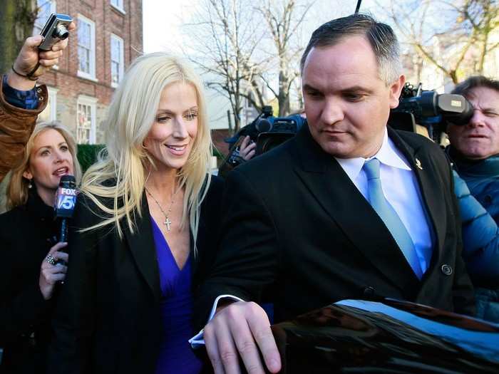 The couple, who was formerly featured on the short-lived Bravo series Real Housewives of Washington, DC, faced a grand jury investigation for crashing.