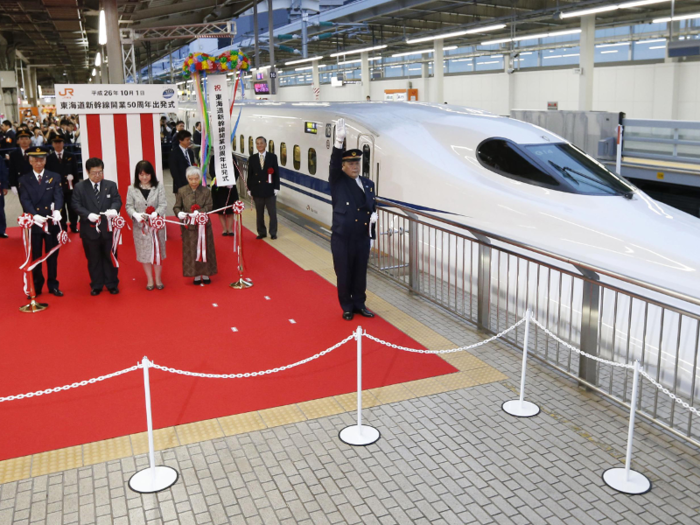 Amazingly, there has never been a fatal bullet train accident during its more than five decades of service.