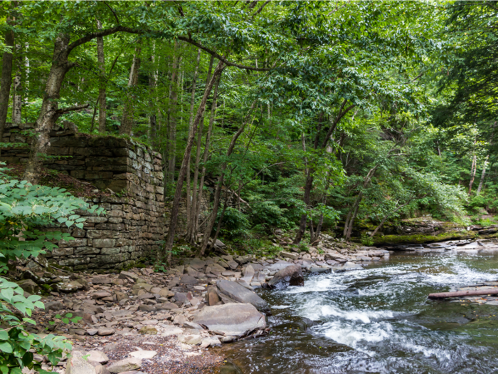 Moorefield said numerous hiking trails are being developed in the Piney Creek Gorge and Beckley Mill area.