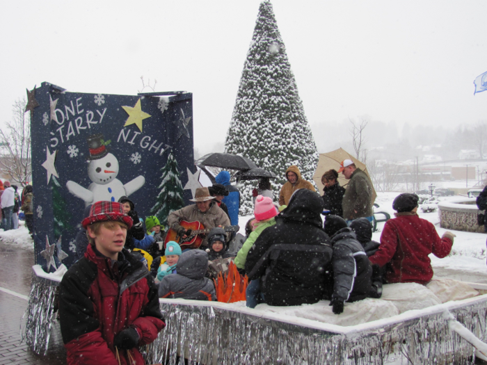 ...and a Christmas Parade.