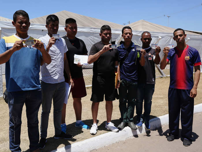 At the border with Brazil, where the opposition also tried to enter Venezuela with aid, Sgt. Alexander Sanguino Escalante, a national guardsman, was shot by fellow guardsman and filmed while laying on the floor of a vehicle. One of the things he was heard saying was thanking Brazilians for their help.