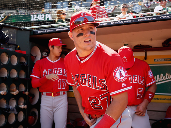 1. Mike Trout — $33.25 million