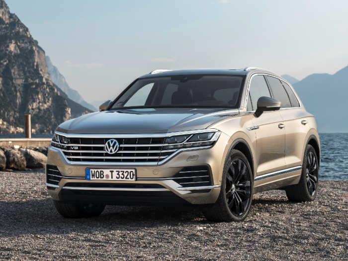 ... a new diesel Touareg V8 TDI SUV.