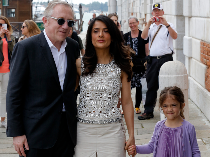 Their daughter, Valentina, is one of Pinault