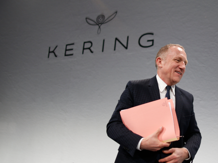 ... and was renamed the Kering luxury group in 2013.