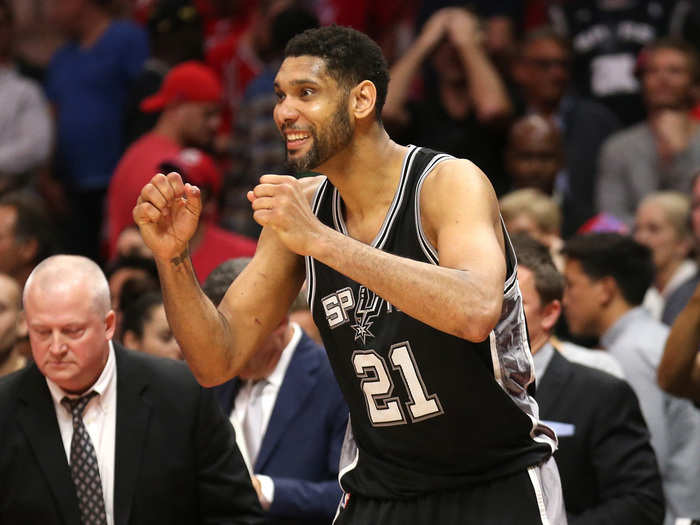 13. Tim Duncan ― $242.0 million