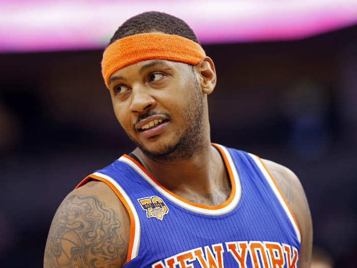 15. Carmelo Anthony ― $238.3 million