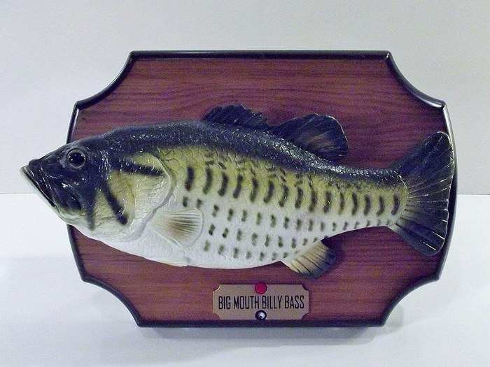 Big Mouth Billy Bass, the famed talking fish known for hanging inside garages and living rooms, was created by Gemmy Industries in 2000 and went on to make millions. Though revenue was never disclosed, some reports estimate the decade