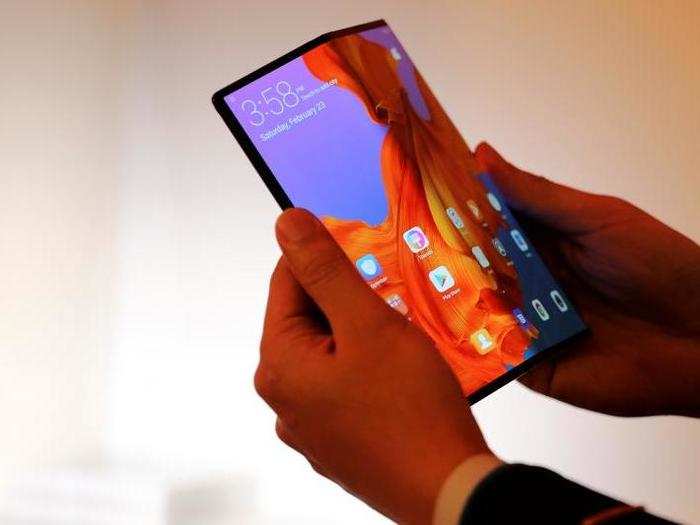 That same weekend, at Mobile World Congress, Huawei — the second largest smartphone maker in the world, next to Samsung — unveiled its foldable Mate X. That phone will cost a whopping $2,600 when it becomes available later this year.