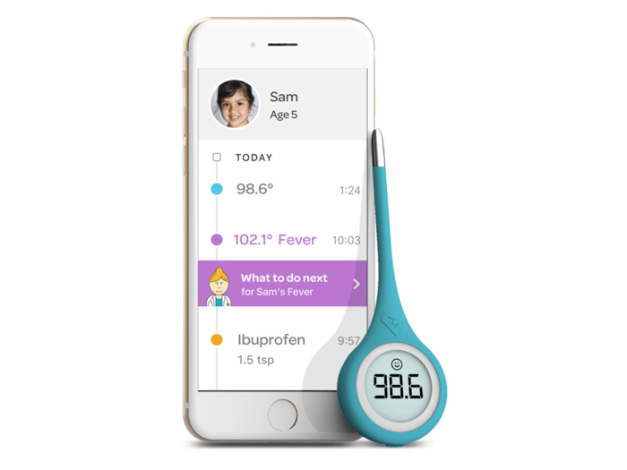 A smart thermometer