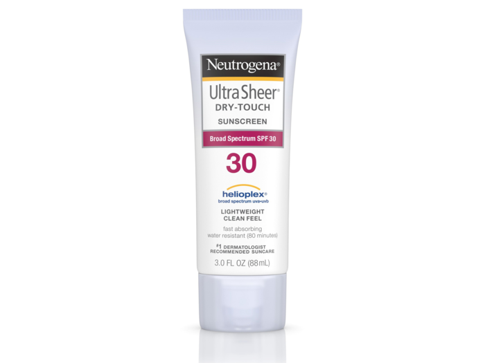 Neutrogena Dry-Touch sunscreen