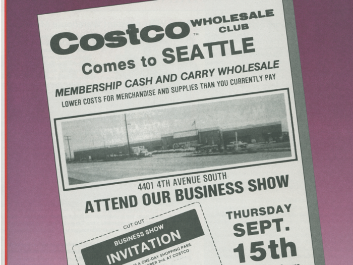 But the first warehouse bearing the Costco name kicked off their grand opening with a business show on September 15, 1983.