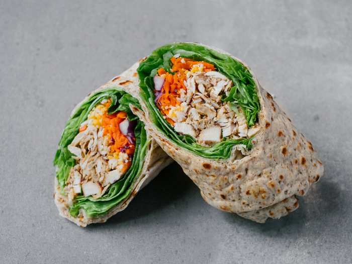 Rosemary Garlic Flatbread Wrap