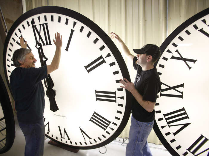 After the national repeal of daylight savings time in 1919, many individual states and cities continued to adjust their clocks twice a year but at varying days and times, what Time magazine characterized in 1963 as "a chaos of clocks."