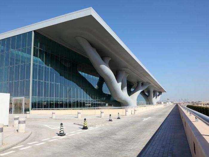 The Qatar National Convention Center was inspired by a holy Islamic tree.