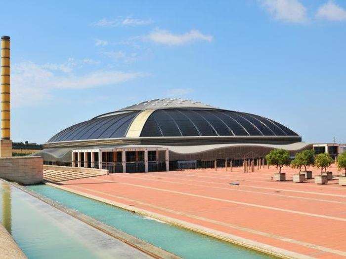 The Palau Sant Jordi hosted the 1992 Summer Olympics in Barcelona.