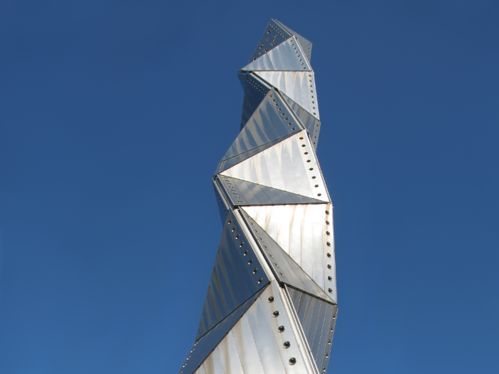 The Art Tower Mito was designed to resemble a helix.