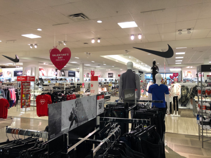 The stark differences between the first two JCPenney stores and this store highlight the struggles that department stores have faced to remain relevant and well-merchandised in giant, outdated, shopping mall-based boxes.