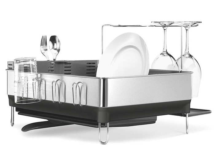 A well-designed dish rack