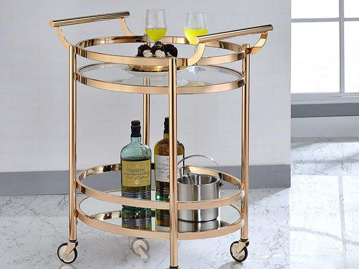 A nice bar cart