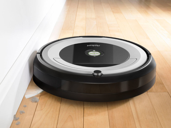 A robot vacuum