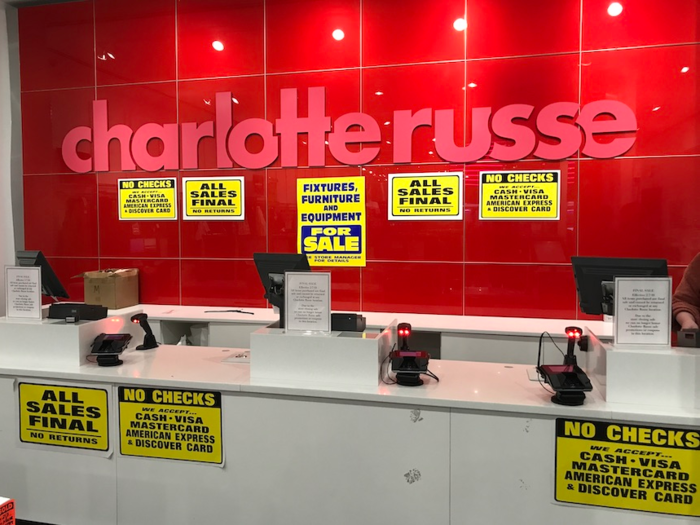 Charlotte Russe has come under pressure as so-called ultra-fast-fashion stores such as Fashion Nova and Boohoo have entered the market and churned out cheap and trendy clothing.