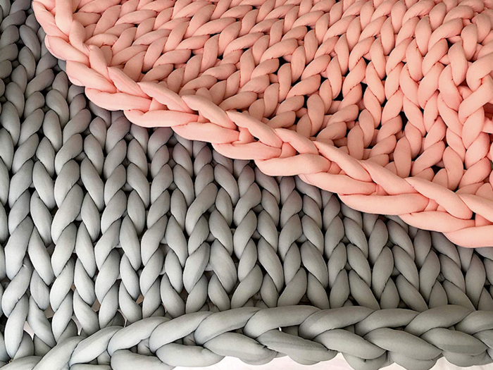 Cozy blankets that double as decor