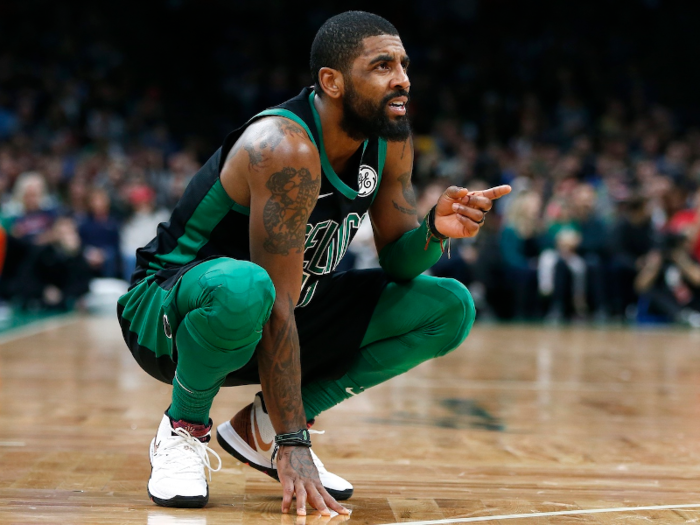 Irving himself added fuel to the fire when he seemingly reneged on his preseason commitment to the Celtics.